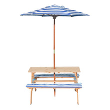 Load image into Gallery viewer, Sunset Picnic Table with Umbrella