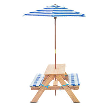 Load image into Gallery viewer, Sunset Picnic Table with Umbrella