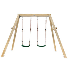 Load image into Gallery viewer, Holt 2-Station Timber Swing Set