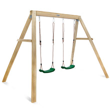 Load image into Gallery viewer, Holt 2-Station Timber Swing Set