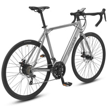 Load image into Gallery viewer, E-Rush Electric Road Bike Graphite Grey