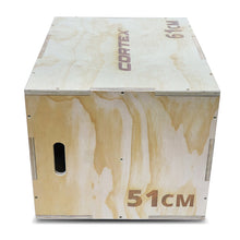 Load image into Gallery viewer, CORTEX Wooden 3-in-1 Plyo Box