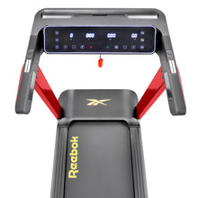Load image into Gallery viewer, Reebok FR20z Floatride Treadmill (Red) 2.25 HP Motor, 140 x 46cm Belt, 18kph Max Speed, Kinomap + Zwift Compatible