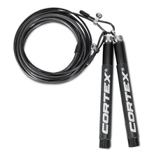 Load image into Gallery viewer, CORTEX Speed Skipping Rope in Black